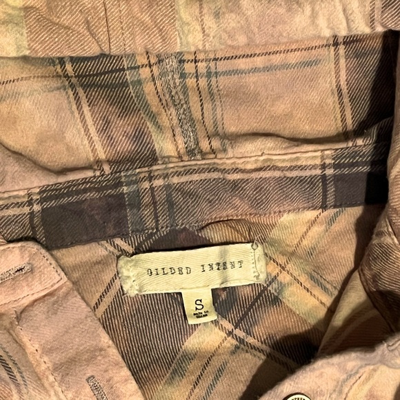 🩵Gilded Intent Women’s Flannel - Size Small - Picture 4 of 7